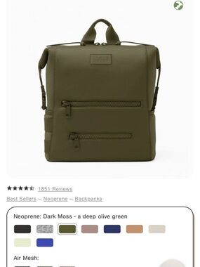 Dagne Dover Diaper Bag Backpack